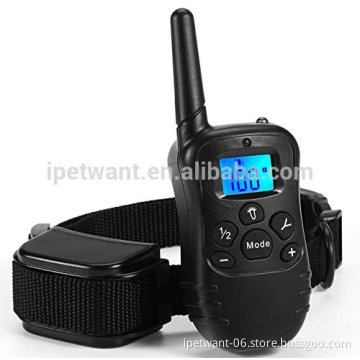 2017 New Upgraded PetTech Rechargeable and RainProof Remote Dog Training Collar Amazon FBA